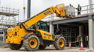 JCB boom loader telehandler
